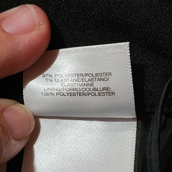 Le Suit black classic pencil-style business formal or casual skirt Size 16 - Picture 5 of 5